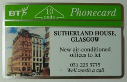 UK - Great Britain - BT & Landis & Gyr - BTP082 - Sutherland House, Glasgow - 243C - 5056ex - Mint - BT Edición Privada