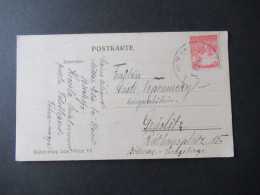 Ungarn 1918 PK Nach Gräslitz Böhmen Erzgebirge / Viel Text / Inhalt - Covers & Documents