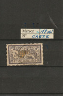 Crète - N°18 Oblitéré - Type Merson - Used Stamps