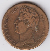 Colonies - Charles X  - 10 Cent.  1829 A - Colonias Francesas (1817-1844)