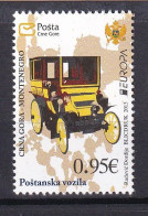 MONTENEGRO  2013, EUROPA CEPT,POSTAL WEICHELS,OLD CARS,WIGNETTE,MNH - 2013