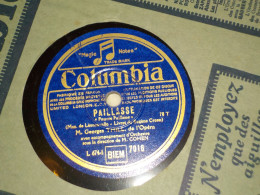 DISQUE VYNIL 78 TOURS  TENOR OPERA GEORGES THILL 1932 - 78 Rpm - Gramophone Records