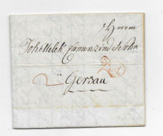 Heimat ZUG: Faltbrief Von Zug Nach Gersau 1829, Stab Zug (Wi 3944c) - ...-1845 Prephilately