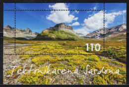 XK0123 Switzerland 2023 National Park Mountain Scenery S/S MNH - Ungebraucht