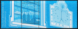 XK0124 Swiss 2023 Postal Exhibition City Architecture Constellation Clock, Etc S/S MNH - Unused Stamps