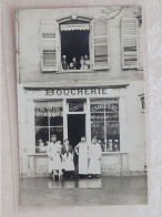 Carte Photo  Boucherie Chevaline Vernier Louis , 230 Rue De Strasbourg à Nancy  , Rare - Nancy