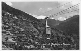 Le Téléphérique D'Isérables Télécabine 1951 - Isérables