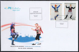 PC0013 Türkiye 2019 National Costume Dance FDC MNH - Neufs