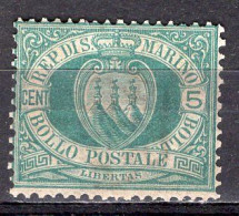 Y6474 - SAN MARINO Ss N°27 - SAINT-MARIN Yv N°27 * - Unused Stamps