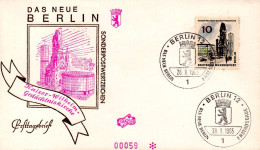 BERLIN FDC 1965 LE NOUVEAU BERLIN - 1948-1970