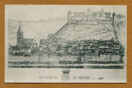 VIGNORY  (52)  : " VUE DU BOURG En 1669 " - Vignory