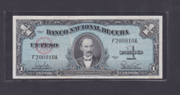 CUBA 1 PESO 1960 EBC/XF - Kuba