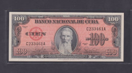 CUBA 100 PESOS 1959 SC/UNC - Kuba