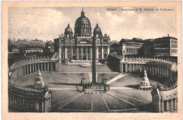 CPA Carte Postale Italie Roma Basilica S. Pietro In Vaticano  1925VM75815 - San Pietro
