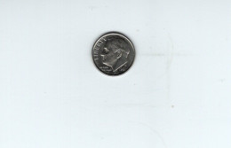 USA - Pièce 10 Cents Roosevelt Dime  1991D SUP/XF  KM.195a - 1946-...: Roosevelt