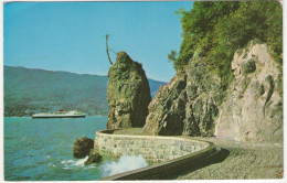 Siwash Rock, Stanley Park -  Vancouver - (B.C., Canada) - 1967 - Cruise-ship - Vancouver