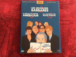 Les Invasions Barbares Cinéma, Coffret De 3 Vidéo DVD Film Comédie: Denis Arcand Déclin De L'empire Américain-Amour & - Drame