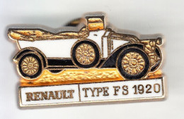 V315 Pin's RENAULT Tacot TYPE FS 1920 SUPER Qualité Arthus Signé CEP PARIS Achat Immédiat Immédiat - Renault
