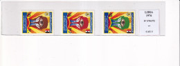 LIBIA 1976 N°570-572 MNH - Libia