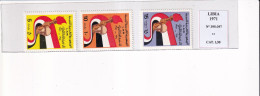 LIBIA 1971 N°395-397 MNH - Libia