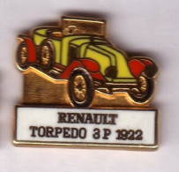 V318 Pin's RENAULT Tacot TORPEDO TYPE 3P 1932 SUPER Qualité Arthus Signé CEP PARIS Achat Immédiat Immédiat - Renault