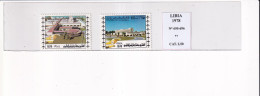 LIBIA 1978 N°695-696 MNH - Libia