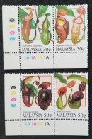 Malaysia Pitcher Plants 1996 Plant Flower Flora (stamp With Color Code MNH - Malaysia (1964-...)