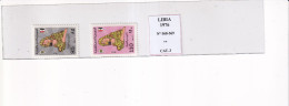 LIBIA 1976 N°568-569 MNH - Libia