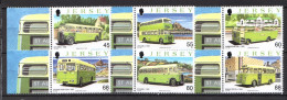 Jersey MNH Set - Busses