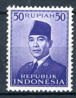 INDONESIE: ZB 95 MNH 1951 President Soekarno -12 - Indonesië