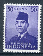 INDONESIE: ZB 95 MNH 1951 President Soekarno -11 - Indonesië