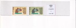 LIBIA 1973 N°469-470 MNH - Libia