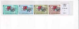 LIBIA 1970 N°352-355 MNH - Libia