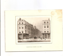 Irlande - Dublin - Sackville Street, Environ 1750 - Photogravure - Dublin