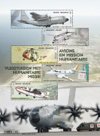 BL313**(5099/5103)  Avions En Mission Humanitaire/Vliegtuigen Op Een Humanitaire Missie/Flugzeuge Im Humanitären Einsatz - Unused Stamps