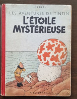 Hergé Tintin: L'étoile Mystérieuse. B4. Edition Originale 1950. Ed Casterman.(2) - Tintin