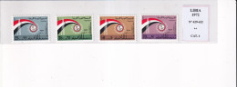 LIBIA 1972 N°429-432 MNH - Libia