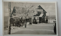 Schellerhau Im Erzgebirge, Oberer Gasthof, Winter, Auto, Schmiedeberg-Kipsdorf, 1940 - Schellerhau