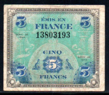 622-France Trésor 5fr 1944-138 - 1944 Bandiera/Francia