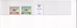 LIBIA 1973 N°471-472 MNH - Libia