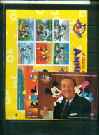 DOMINICA  DISNEY 70 MICKEY & MINNIE 7 VAL + 2 BF NEUFS A PARTIR DE 4 EUROS - Dominique (1978-...)