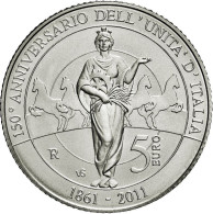 Italia - 5 Euro 2011 - 150º Unità D'Italia - KM# 341 - Italie