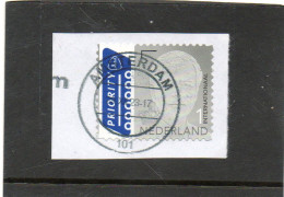 PAYS-BAS  1  International     2022       Sur Fragment  Oblitéré - Used Stamps