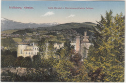 E2162)  WOLFSBERG - Kärnten - Gräfl. Henckel V. Donnersmarck'sches Schloss ALT!  1909 - Wolfsberg
