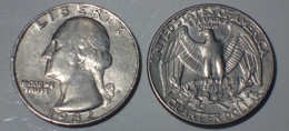 1982 - Etats Unis - USA - QUARTER DOLLAR, Washington, KM 164a - 1932-1998: Washington