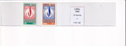 LIBIA 1968 N°315-316 MNH - Libia