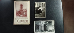 ATH POCHETTE DU  PHOTOGRAPHE  S. PATERNOSTRE  AVEC 2 PHOTOS ET 22 NEGATIFS FAMILLE  A IDENTIFIER?? - Ath