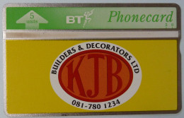 UK - Great Britain - BT & Landis & Gyr - BTP107 - KJB Builders - 246A - 473ex - Mint - BT Emissioni Private