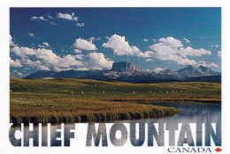 1  AK USA / Montana * Chief Mountain An Der Grenze Des Glacier Nationalparks In Montana Und Der Grenze Zu Alberta * - Andere & Zonder Classificatie