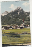 E2171) REUTTE Mit Gernspitze  - Tirol - Alte Farbfoto AK - Brücke - Kirche Häuser TOP ! - Reutte